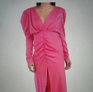 RONNY KOBO PINK ASTRID DRESS